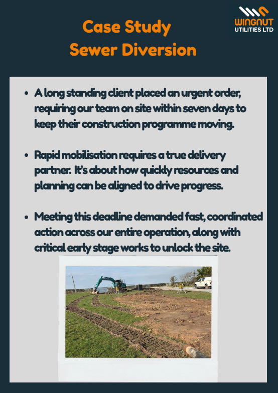 Sewer Diversion Updated